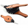 Pompa manuala pentru semineu/gratar Master Grill & Party MG119, 37,7 cm, Design vintage, Maro