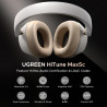UGREEN HiTune ANC Max5c HP203 vezeték nélküli fejhallgató, akár 75 óra üzemidő, térbeli hangzás, Hi-Res, hibrid aktív zajszűrés (ANC), összecsukható, fehér
