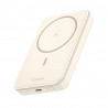 Baterie externa UGREEN PB561, 10000 mAh, PD 3.0 20 W, Qi 15 W, Incarcare wireless magnetica, Lumini LED, USB-C, Alb
