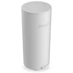 Set of 3 replacement filters for the Philips AWP225/58 instant water dispenser, Micro X-Clean, activated carbon fibers, improves taste and reduces chlorine, pesticides, and lead, White
