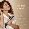 Silk'n SilkyAir Flex SIF8PE1001 8-in-1 Styling and Drying Tool, 1300W, Automatic Curling and Temperature Control, 39–90°C, 3 Speeds, Self-Cleaning, Ionization, Black/Gold