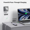 Σταθμός σύνδεσης 6 σε 1 UGREEN CM511, PD 100W, USB-C σε 3x USB-A/1xHDMI/1xSD/1xMicroSD, Έως 4K@60fps, Γκρι