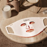 Masca fototerapeutica pentru fata Silk'n LED Face Mask 100 FLM100PE1001, Аutonomie de 130 de minute, 4 moduri, Sesiune de 10 minute, Design flexibil, Alb
