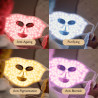 Masca fototerapeutica pentru fata Silk'n LED Face Mask 100 FLM100PE1001, Аutonomie de 130 de minute, 4 moduri, Sesiune de 10 minute, Design flexibil, Alb