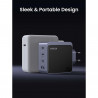 Φορτιστής UGREEN GaN X565, PD 3.0 100W, 3xUSB-C/1xUSB-A, τεχνολογία GaN, ,  Γκρι