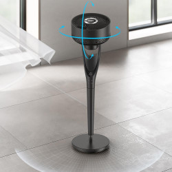 Ανεμιστήρας Dreo TurboPoly™ Fan 154, 36 W, 3 λειτουργίες, 9 ταχύτητες, οριζόντια ταλάντωση έως 120°, HyperSilent, μαύρος