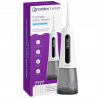 Irisă dentară Nordics Expert EA139B, 300 ml, 5 moduri, 5 jeturi de aer, IPX7, duză rotativă la 360°, USB-C, negru