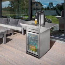 CASO BeerMaster Beer Cooler, 5L Black/Silver