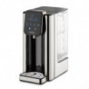 Диспенсър за гореща вода Caso HW 660 1879, 2600W, 2.7 л, 7 темп настройки, 40-100°C, Сензорно управление, Филтър, Черен/инокс