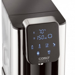 Caso HW 660 1879 forróvíz-adagoló, 2600 W, 2,7 l, 7 hőmérsékleti beállítás, 40–100 °C, érintőképernyős vezérlés, szűrő, fekete/rozsdamentes acél