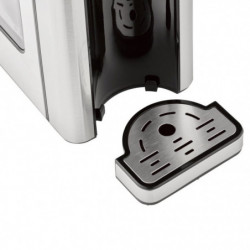Caso HW 660 1879 Hot Water Dispenser, 2600W, 2.7 L, 7 temperature settings, 40–100°C, Touch controls, Filter, Black/Stainless Steel