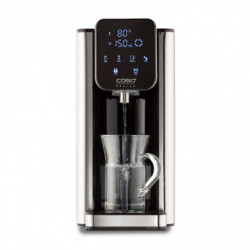 Диспенсър за гореща вода Caso HW 660 1879, 2600W, 2.7 л, 7 темп настройки, 40-100°C, Сензорно управление, Филтър, Черен/инокс