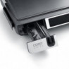 Ηλεκτρική ψησταριά 3 σε 1 Caso Germany SteakMaster Pro, 2000 W, 34 x 24 εκ., 80-240 °C, κεραμική επίστρωση, χρονοδιακόπτης, αφής χειριστήριο, ανοξείδωτο/μαύρο