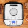 Gastroback Design Pro 42822 kenyérsütő, 500 W, 500–750–1000 g, 19 program, tapadásmentes edény, 7 kenyérfajta, 3 sütési fokozat, fekete