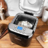 Хлебопекарна Gastroback Design Pro 42822, 500W, 500-750-1000 гр, 19 програми, Незалепващ съд, 7 вида хляб, 3 нива на изпичане, Черен