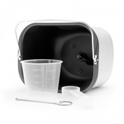 Хлебопекарна Gastroback Design Pro 42822, 500W, 500-750-1000 гр, 19 програми, Незалепващ съд, 7 вида хляб, 3 нива на изпичане, Черен