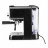 Дизайнерска еспресо машина Gastroback Basic 42615, 1100W, 15 bar, 1.25 l, Затопляне на чаши, Подвижни части, Порт-филтър, Черен