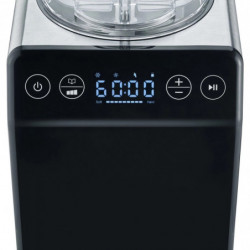 Машина за сладолед 2в1 Graef IM706, 180W, 2 л, 4 програми, От -18C до -35C, Сензорен дисплей, Черен