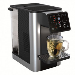 Dozator cu filtrare pentru apa rece si calda Aqua Optima Aurora AUR001, Filtru Evolve+, Negru/inoxidabil