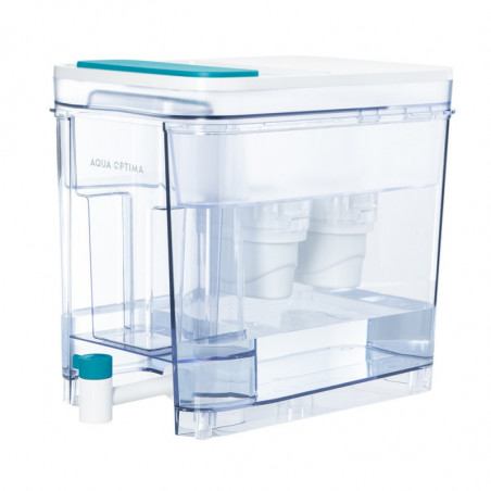 Диспенсър за филтриране на вода Aqua Optima Perfect Pour WD1003, 8,2 л, 5 степенна филтрация, Без BPA, Evolve+, Бял/прозрачен