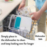 Dozator cu filtrare apa Aqua Optima Perfect Pour WD1003, 8,2 l, Filtrare in 5 etape, Fara BPA, Evolve+, Alb/Transparent