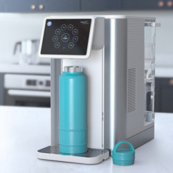 Dozator pentru racirea si filtrarea apei Aqua Optima AUC111, 2100 W, 3,8 l, Carbune activ din cocos, Rasina schimbatoare de ioni, Evolve+, Otel inoxidabil