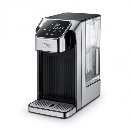 Caso HW 770 Advanced forróvíz-adagoló, 2600 W, 2,7 l, 13 hőmérsékleti beállítás, 40–100 °C, memória, érintőképernyős vezérlés, szűrő, fekete/rozsdamentes acél