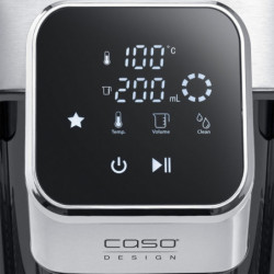 Caso HW 770 Advanced Hot Water Dispenser, 2600W, 2.7 L, 13 temperature settings, 40–100°C, Memory, Touch controls, Filter, Black/Stainless Steel
