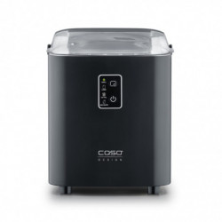 Mașină de gheață Caso IceChef Compact 3401, 120 W, 1 l, 12 kg/24 ore, 2 dimensiuni, Autocurățare, Cu compresor, Negru mat