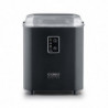 Ледогенератор Caso IceChef Compact 3401, 120W, 1 л, 12 кг/24 ч, 2 размера, Самопочистване, Компресорен, Черен мат