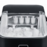Mașină de gheață Caso IceChef Compact 3401, 120 W, 1 l, 12 kg/24 ore, 2 dimensiuni, Autocurățare, Cu compresor, Negru mat