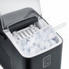 Παγομηχανή Caso IceChef Compact 3401, 120 W, 1 λίτρο, 12 κιλά/24 ώρες, 2 μεγέθη, Αυτοκαθαρισμός, Με συμπιεστή, Μαύρο ματ
