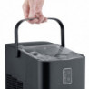 Caso IceChef Compact 3401 Ice Maker, 120W, 1 L, 12 kg/24 h, 2 sizes, Self-cleaning, Compressor-driven, Matte Black