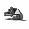 Колбасорезачка Graef Master M95, 170W, 0-20 мм, Острие 170 мм, Неръждаема стомана, Комбинирана приставка, Черен