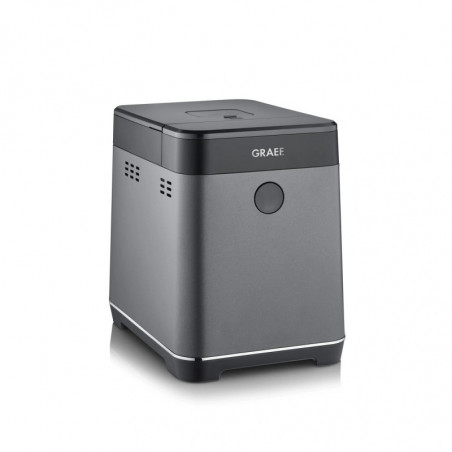 Mașină de pâine Graef BA806, 520 W, 500–750 g, 36 de programe, strat antiaderent, 3 niveluri de rumenire, temporizator cu pornire întârziată, negru