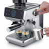 Caso EspressoGourmet&Grind Espresso Machine, 1500W, 20 bar, 1.8 L, Ulka, Pre-infusion, Cold Brew, Touch Controls, Grinder, Portafilter, Stainless Steel