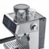 Espressor manual Caso EspressoGourmet&Grind, 1500 W, 20 bar, 1,8 l, Ulka, Spumare lapte, Cold Brew, Comanda tactila, Rasnita, Portafiltru, Otel inoxidabil