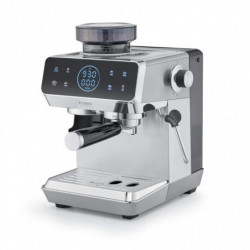 Caso EspressoGourmet&Grind Espresso Machine, 1500W, 20 bar, 1.8 L, Ulka, Pre-infusion, Cold Brew, Touch Controls, Grinder, Portafilter, Stainless Steel