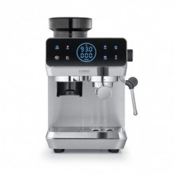 Caso EspressoGourmet&Grind Espresso Machine, 1500W, 20 bar, 1.8 L, Ulka, Pre-infusion, Cold Brew, Touch Controls, Grinder, Portafilter, Stainless Steel