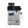 Еспресо машина Caso EspressoGourmet&Grind, 1500W, 20 bar, 1.8 л, Ulka, Pre-infusion, Cold Brew Сензорно управление, Мелачка, Портафилтър, Инокс