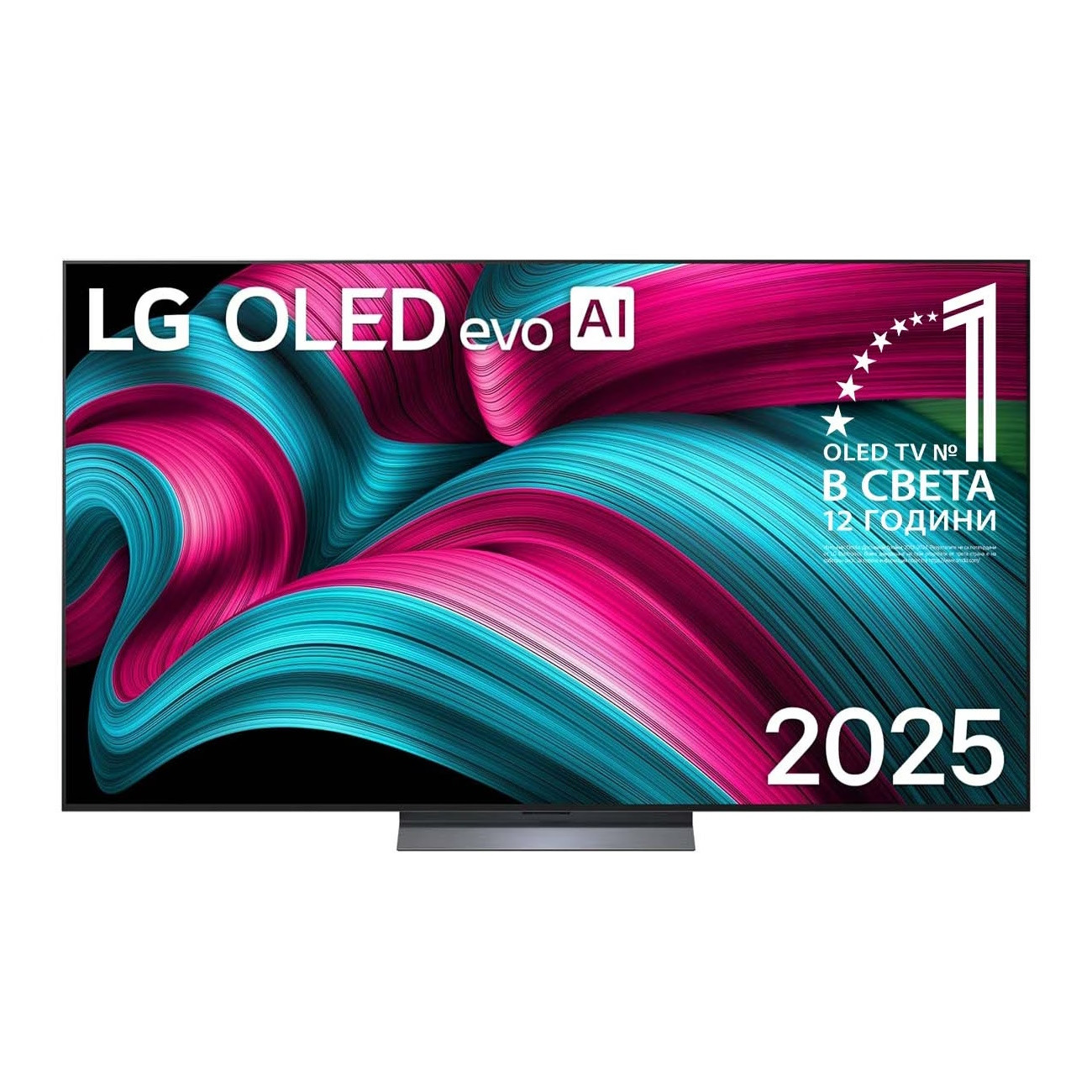 Телевизор LG OLED65C51LA, 4K UltraHD 3840 x 2160, 65", Клас F, OLED, Smart TV, Dolby Vision, AI Upscaling, webOS, Черен