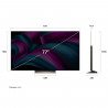Televizor LG OLED77C51LA, 4K Ultra HD 3840 x 2160, 77", Clasa F, OLED, Smart TV, Dolby Vision, AI Upscaling, webOS, Negru