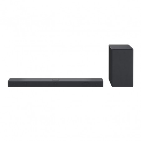 Саундбар LG SC9S, 400W, 97.5 см, Dolby Atmos, DTS-X, 4K Pass-Through, Субуфер, Wi-Fi, Черен