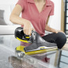 Уред за почистване на прозорци Karcher WV 2 PREMIUM, 100 мл, Автономия 35 мин, До 105 м2, LED индикатор, Черен/Жълт