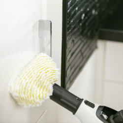 Karcher SC 1 EasyFix Steam Cleaner, 1200W, 0.2 L, 3 bar, 20 m², Heats up in 3 minutes, Child Safety Lock, White/Black