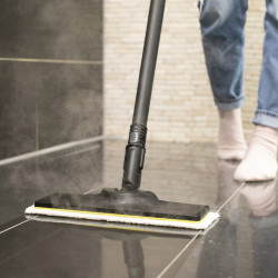 Karcher SC 2 EasyFix Steam Cleaner, 1500 W, 1 L, 3.2 bar, 75 m², Heats up in 6.5 minutes, Child Lock, White/Black