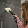 Aparat de curățat cu abur Karcher SC 2 EasyFix, 1500 W, 1 l, 3,2 bari, 75 m², timp de încălzire de până la 6,5 minute, protecție împotriva accesului copiilor, alb/negru