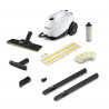 Парочистачка Karcher SC 3 EasyFix, 1900W, 1 л, 3.5 bar, 75 m2, Загряване до 30 секунди, Защита от деца, Бял/Черен