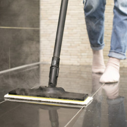 Karcher SC 3 EasyFix Steam Cleaner, 1900 W, 1 L, 3.5 bar, 75 m², Heats up in 30 seconds, Child safety lock, White/Black