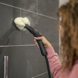 Парочистачка Karcher SC 3 EasyFix, 1900W, 1 л, 3.5 bar, 75 m2, Загряване до 30 секунди, Защита от деца, Бял/Черен